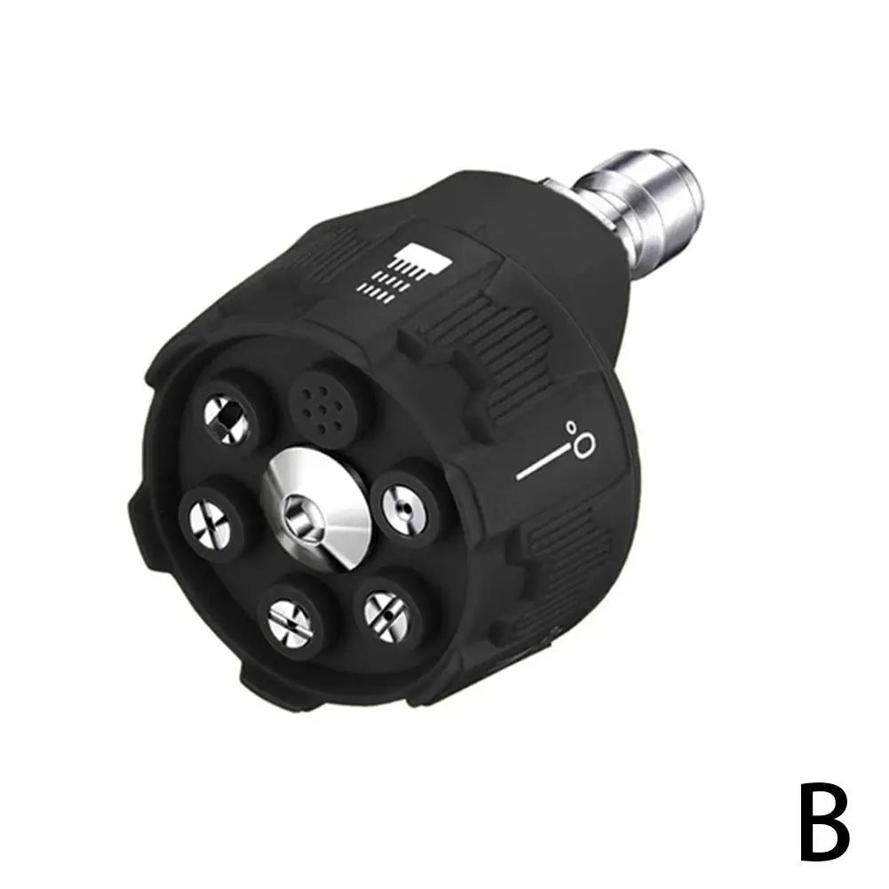 Boquilla de pulverización para lavadora de alta presión, rotación de 0, 15, 25 y 40 grados, boquilla de jabón para enjuague, punta para limpieza de jardín