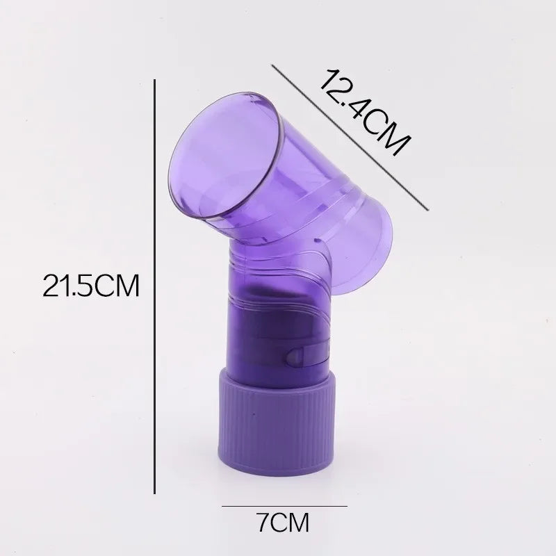 Difusor de pelo DIY para salón, rodillo mágico para el pelo, gorro de secado, secador de pelo, rizo de viento, cubierta para secador de pelo, herramientas de estilismo para el cuidado del cabello, accesorio