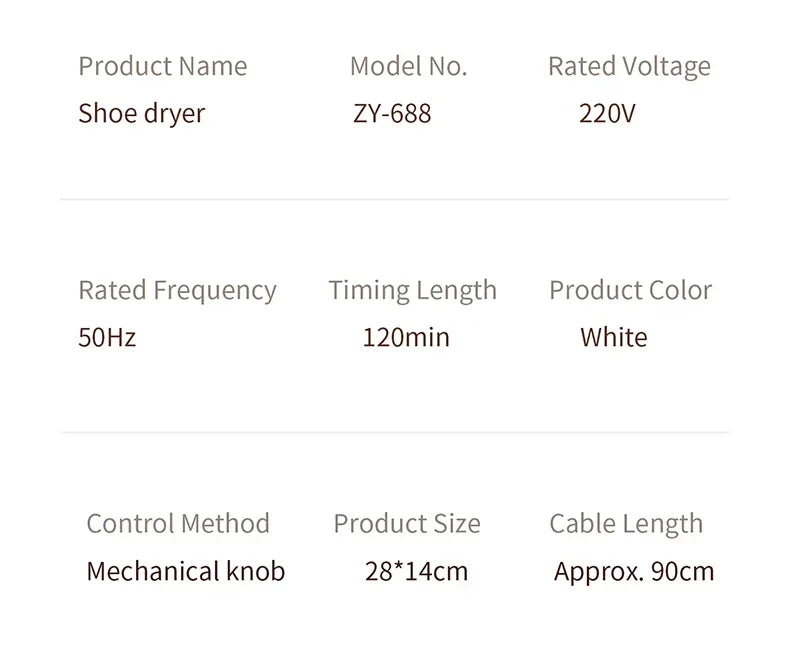 Secador de zapatos eléctrico, calentador de botas, secador de botas UV para pies, elimina el olor, desodorante de botas de secado rápido, secador de calcetines multifunción