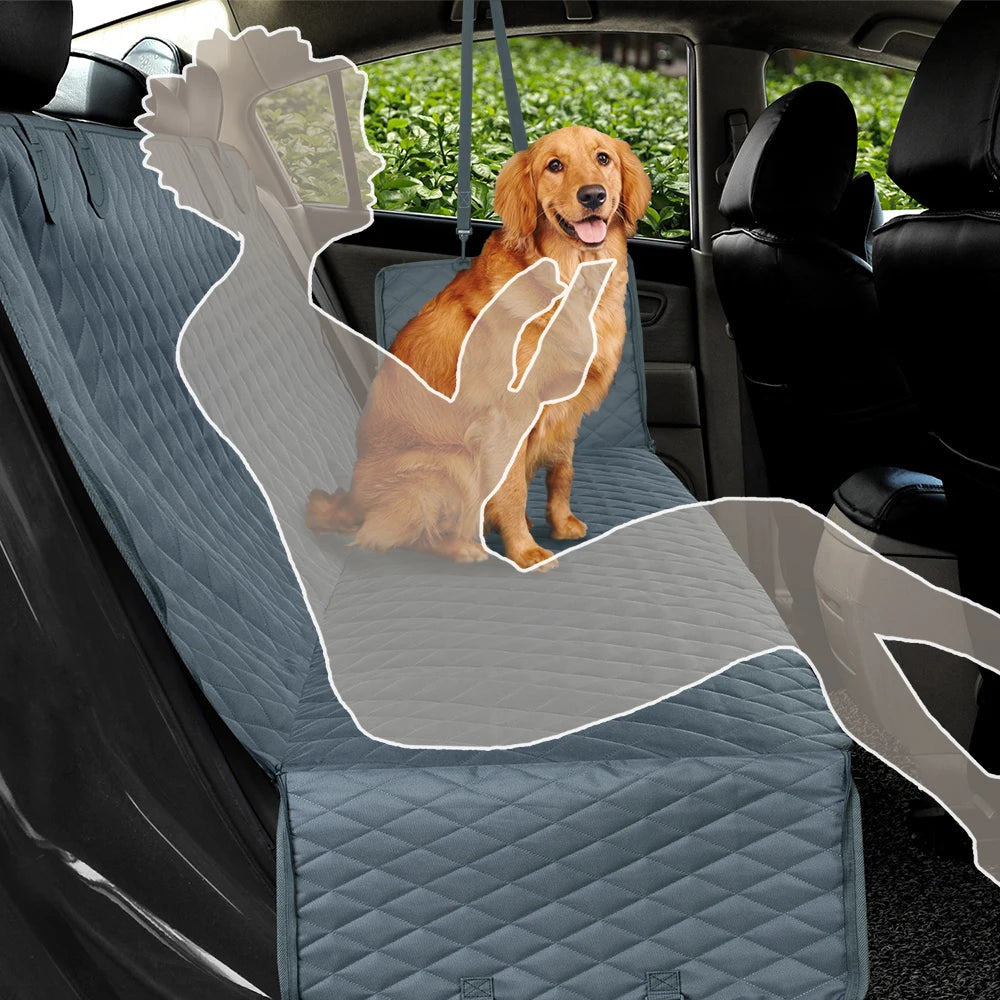 PETRAVEL-funda para asiento de coche para perros, impermeable, para viaje, hamaca, Protector de asiento trasero, estera, portador de seguridad para perros