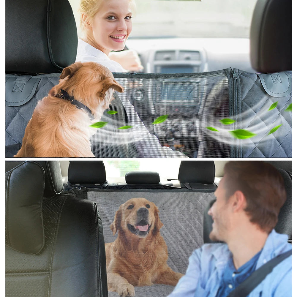 PETRAVEL-funda para asiento de coche para perros, impermeable, para viaje, hamaca, Protector de asiento trasero, estera, portador de seguridad para perros