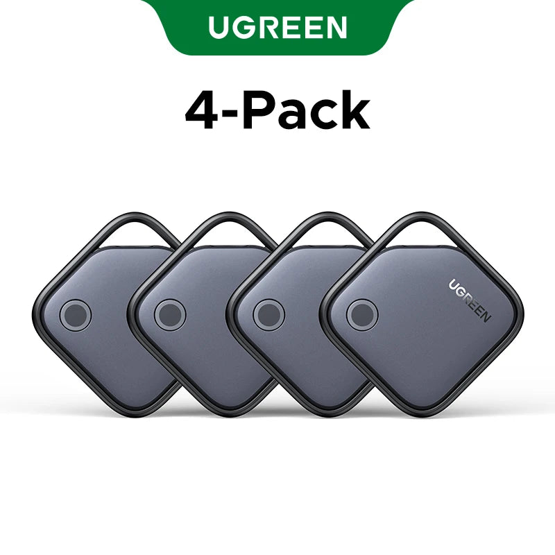 UGREEN Smart Tag Bluetooth Tracker, buscador de llaves Localizador de artículos SmartTag Batería de hasta 2 años para iPhone Apple Find My (solo IOS)