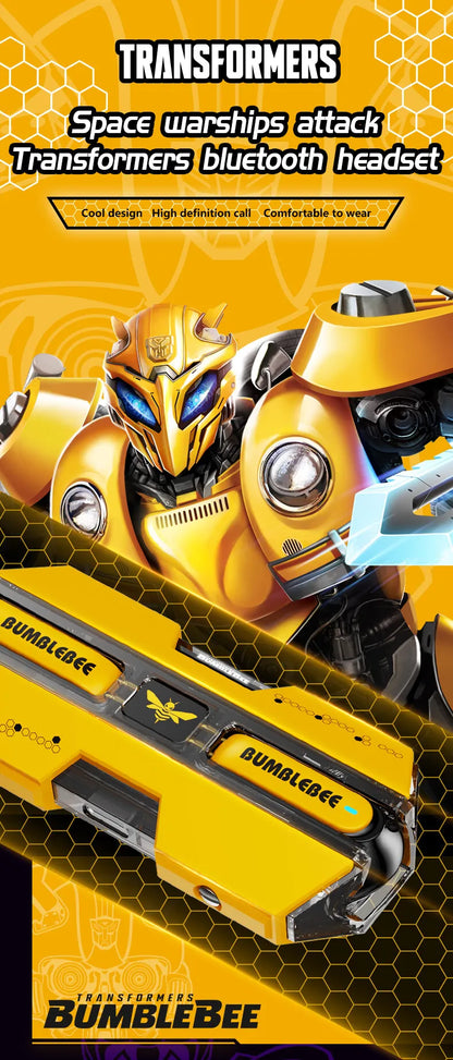 Auriculares Gamer TWS TF-T01 con Bluetooth 5.3, Cancelación de Ruido y Micrófono – Diseño Transformers