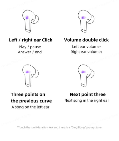 Lenovo-auriculares inalámbricos con Bluetooth LP5 100% originales, cascos de música HiFi con micrófono, deportivos, resistentes al agua, novedad de 2021