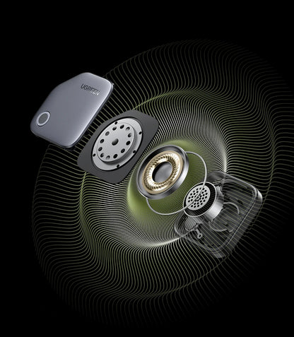 UGREEN Smart Tag Bluetooth Tracker, buscador de llaves Localizador de artículos SmartTag Batería de hasta 2 años para iPhone Apple Find My (solo IOS)