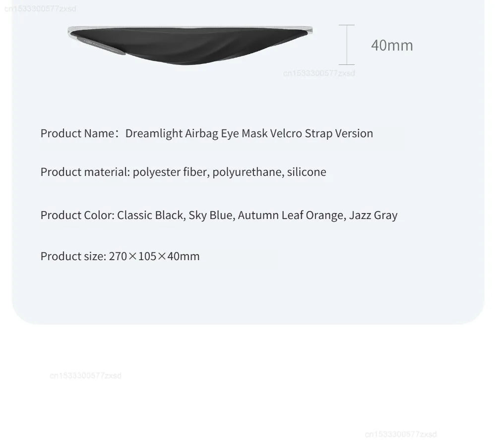 Xiaomi Dreamlight 4S – Máscara de Sueño 3D Ergonómica para Hombres y Mujeres