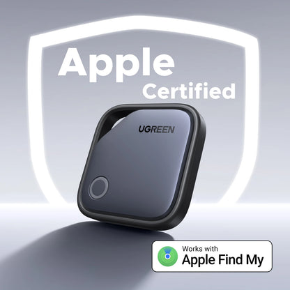 UGREEN Smart Tag Bluetooth Tracker, buscador de llaves Localizador de artículos SmartTag Batería de hasta 2 años para iPhone Apple Find My (solo IOS)