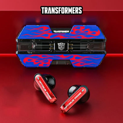 Auriculares Gamer TWS TF-T01 con Bluetooth 5.3, Cancelación de Ruido y Micrófono – Diseño Transformers