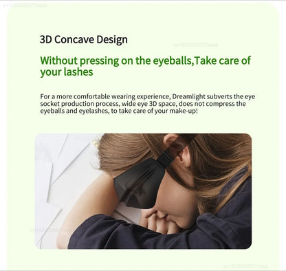 Xiaomi Dreamlight 4S – Máscara de Sueño 3D Ergonómica para Hombres y Mujeres