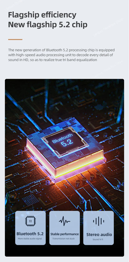 Lenovo-auriculares inalámbricos con Bluetooth LP5 100% originales, cascos de música HiFi con micrófono, deportivos, resistentes al agua, novedad de 2021