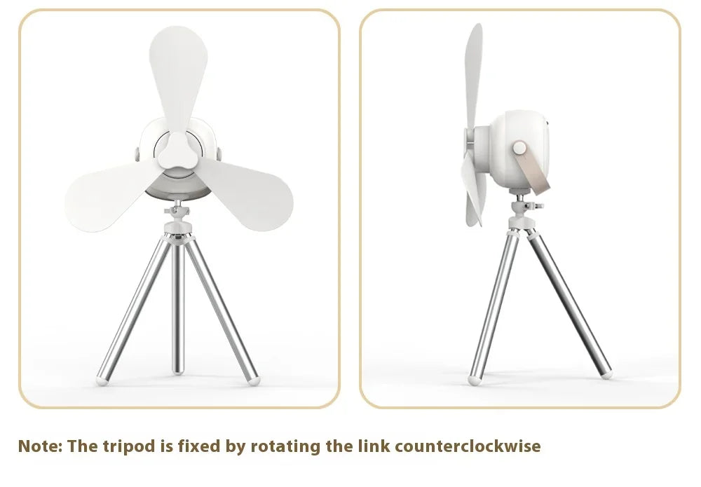 Ventiladores de techo portátiles, ventilador eléctrico LED recargable, lámpara de noche para el hogar, tienda de campaña al aire libre, ventilador colgante con Control remoto