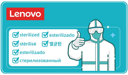 Lenovo-auriculares inalámbricos con Bluetooth LP5 100% originales, cascos de música HiFi con micrófono, deportivos, resistentes al agua, novedad de 2021