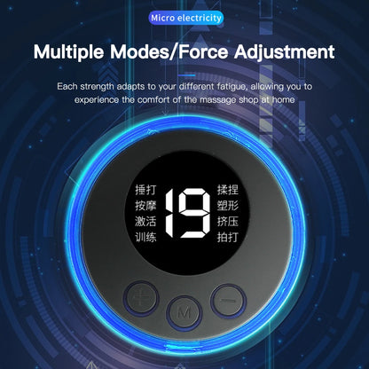 Almohadilla masajeadora de pies eléctrica, esterilla de masaje electroestimulador EMS, Masajeador muscular, relajación de pies, Masajeador de Fitness, carga USB