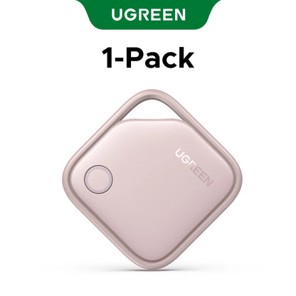 UGREEN Smart Tag Bluetooth Tracker, buscador de llaves Localizador de artículos SmartTag Batería de hasta 2 años para iPhone Apple Find My (solo IOS)