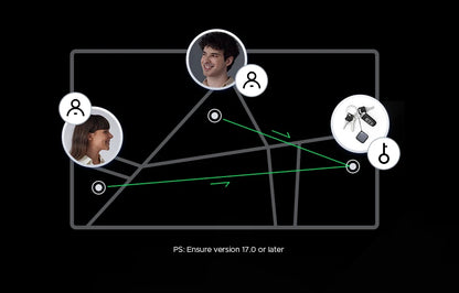 UGREEN Smart Tag Bluetooth Tracker, buscador de llaves Localizador de artículos SmartTag Batería de hasta 2 años para iPhone Apple Find My (solo IOS)