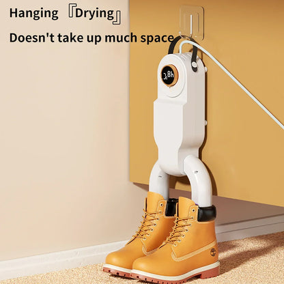 Secador de zapatos eléctrico, calentador de botas, secador de botas UV para pies, elimina el olor, desodorante de botas de secado rápido, secador de calcetines multifunción