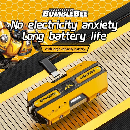 Auriculares Gamer TWS TF-T01 con Bluetooth 5.3, Cancelación de Ruido y Micrófono – Diseño Transformers