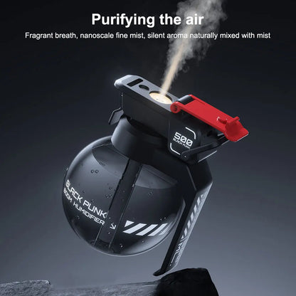 Mini Humidificador USB con Luz LED Nocturna – Difusor de Aromas Portátil para Hogar, Oficina o Coche