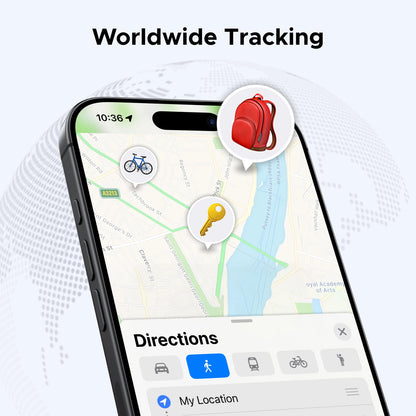 UGREEN Smart Tag Bluetooth Tracker, buscador de llaves Localizador de artículos SmartTag Batería de hasta 2 años para iPhone Apple Find My (solo IOS)