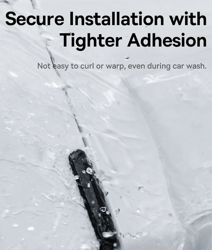 Baseus-tira anticolisión para puerta de coche, 6 uds., para Tesla Model 3/Y, pegatinas de barra protectora, cubierta de espejo retrovisor, tira protectora