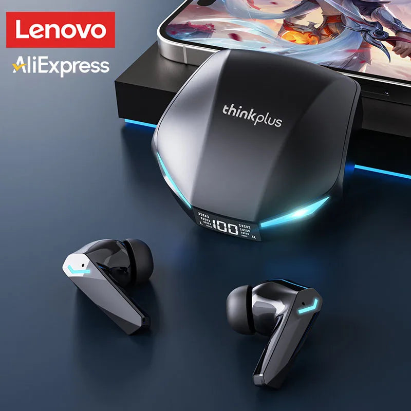 Lenovo GM2 Pro TWS inalámbrico Bluetooth V5.3 auriculares HD llamada baja latencia auriculares modo Dual música Gaming auriculares GM2PRO