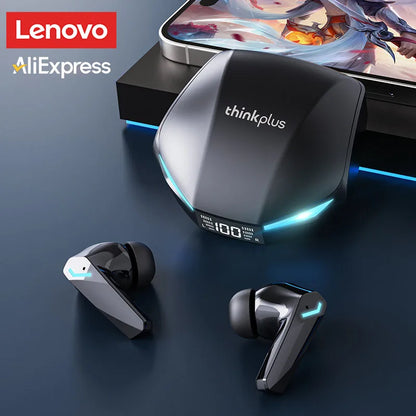Lenovo GM2 Pro TWS inalámbrico Bluetooth V5.3 auriculares HD llamada baja latencia auriculares modo Dual música Gaming auriculares GM2PRO