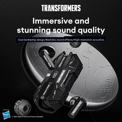 Nuevos transformadores TF-T51 TWS auriculares inalámbricos de larga resistencia con pantalla LED de potencia auriculares Bluetooth V5.4 llamadas HD auriculares