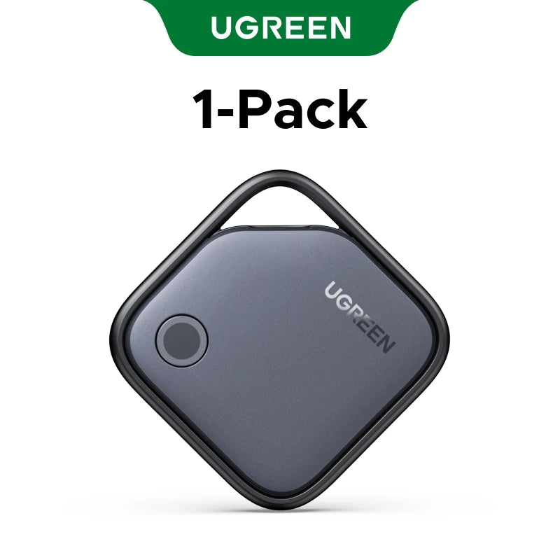 UGREEN Smart Tag Bluetooth Tracker, buscador de llaves Localizador de artículos SmartTag Batería de hasta 2 años para iPhone Apple Find My (solo IOS)