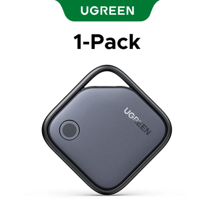 UGREEN Smart Tag Bluetooth Tracker, buscador de llaves Localizador de artículos SmartTag Batería de hasta 2 años para iPhone Apple Find My (solo IOS)