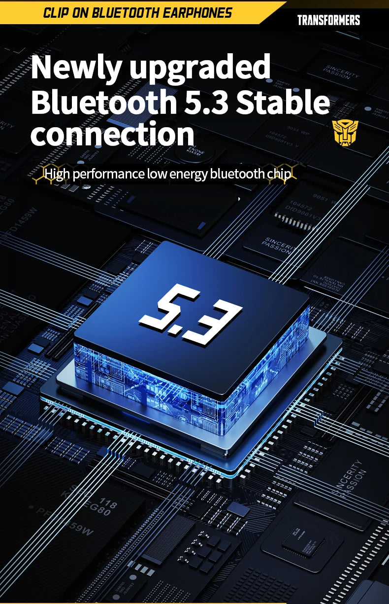 Transformers TF-T05 auriculares Bluetooth 5,3 auriculares para juegos TWS auriculares inalámbricos sonido HIFI auriculares con reducción de ruido