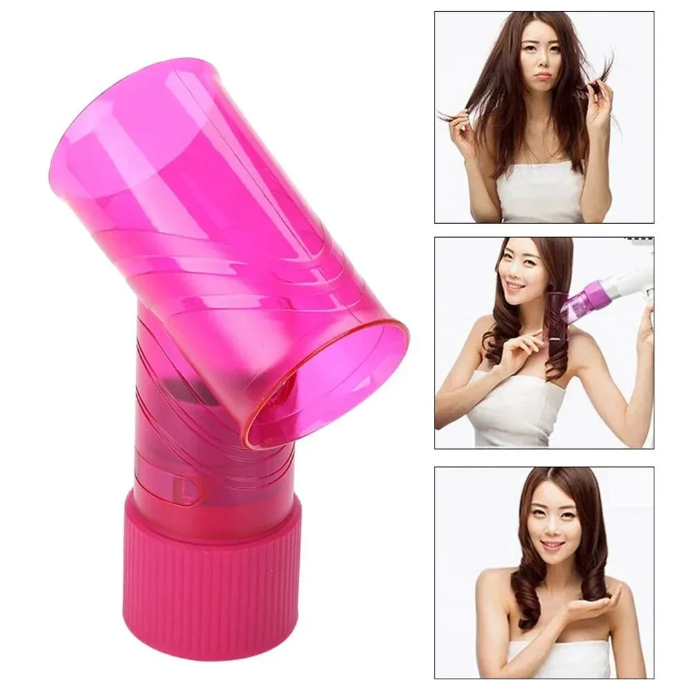 Difusor de pelo DIY para salón, rodillo mágico para el pelo, gorro de secado, secador de pelo, rizo de viento, cubierta para secador de pelo, herramientas de estilismo para el cuidado del cabello, accesorio