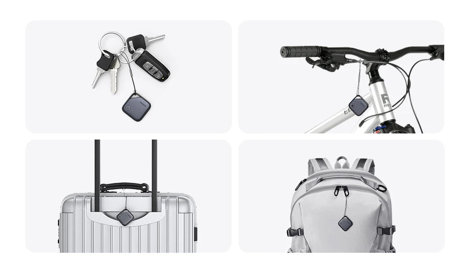 UGREEN Smart Tag Bluetooth Tracker, buscador de llaves Localizador de artículos SmartTag Batería de hasta 2 años para iPhone Apple Find My (solo IOS)