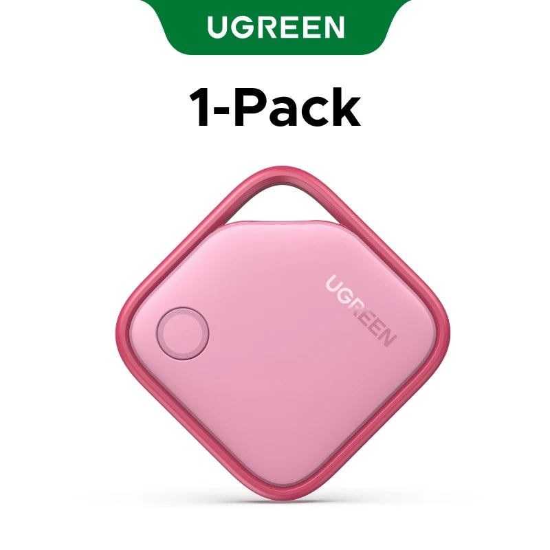 UGREEN Smart Tag Bluetooth Tracker, buscador de llaves Localizador de artículos SmartTag Batería de hasta 2 años para iPhone Apple Find My (solo IOS)