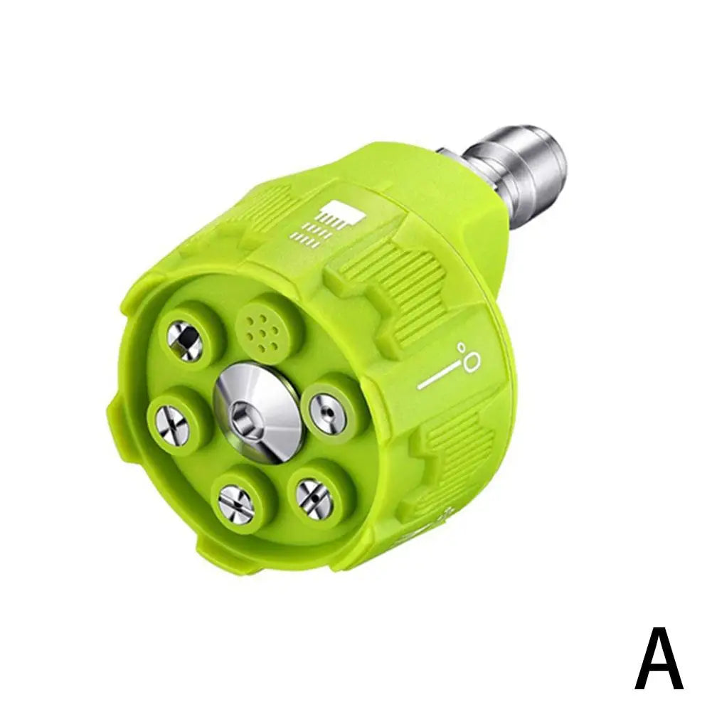 Boquilla de pulverización para lavadora de alta presión, rotación de 0, 15, 25 y 40 grados, boquilla de jabón para enjuague, punta para limpieza de jardín