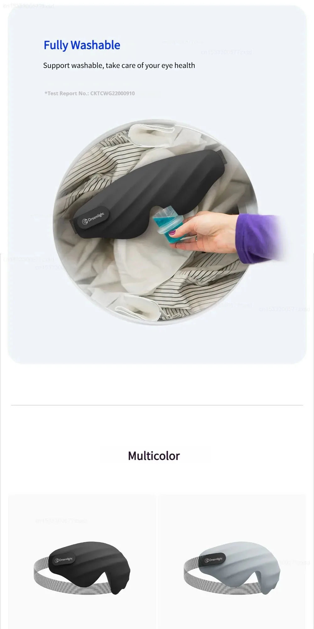 Xiaomi Dreamlight 4S – Máscara de Sueño 3D Ergonómica para Hombres y Mujeres