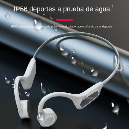 Lenovo-auriculares de conducción ósea X3 Pro, cascos inalámbricos con gancho para la oreja, Bluetooth, Hifi, con micrófono, resistentes al agua