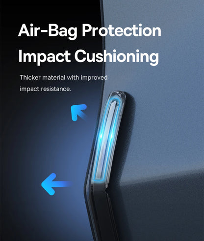 Baseus-tira anticolisión para puerta de coche, 6 uds., para Tesla Model 3/Y, pegatinas de barra protectora, cubierta de espejo retrovisor, tira protectora