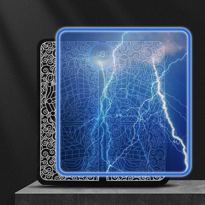 Almohadilla masajeadora de pies eléctrica, esterilla de masaje electroestimulador EMS, Masajeador muscular, relajación de pies, Masajeador de Fitness, carga USB