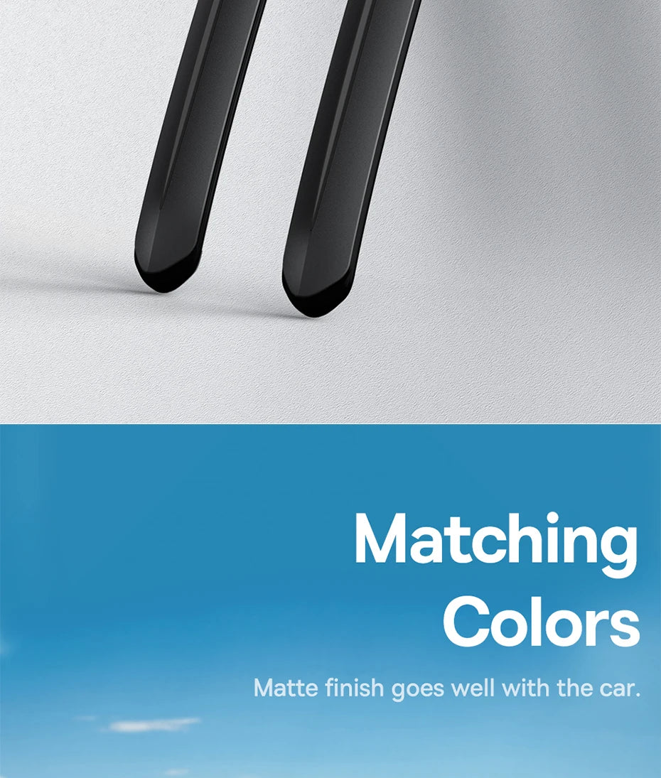 Baseus-tira anticolisión para puerta de coche, 6 uds., para Tesla Model 3/Y, pegatinas de barra protectora, cubierta de espejo retrovisor, tira protectora