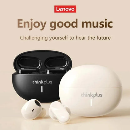 Lenovo LP19 auriculares inalámbricos Bluetooth auriculares con sonido envolvente HiFi auriculares deportivos intrauditivos de modo Dual HD llamada auriculares con micrófono