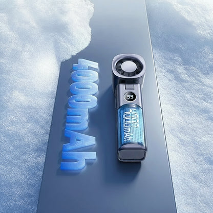 Ventilador Portátil Baseus Mini – Plegable, 5 Velocidades, Recargable 4000mAh para Hogar, Exterior y Coche