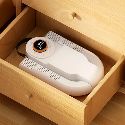 Secador de zapatos eléctrico, calentador de botas, secador de botas UV para pies, elimina el olor, desodorante de botas de secado rápido, secador de calcetines multifunción