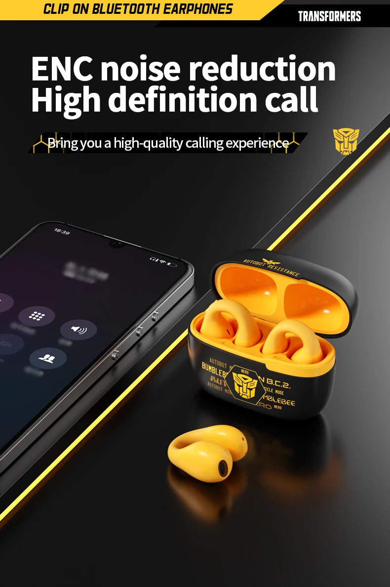 Transformers TF-T05 auriculares Bluetooth 5,3 auriculares para juegos TWS auriculares inalámbricos sonido HIFI auriculares con reducción de ruido