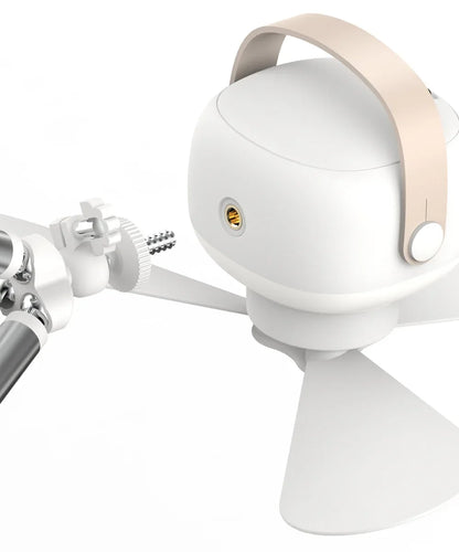 Ventiladores de techo portátiles, ventilador eléctrico LED recargable, lámpara de noche para el hogar, tienda de campaña al aire libre, ventilador colgante con Control remoto